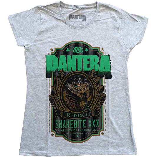 Pantera Snakebite XXX Label [T-Shirt] - Rock Band Apparel