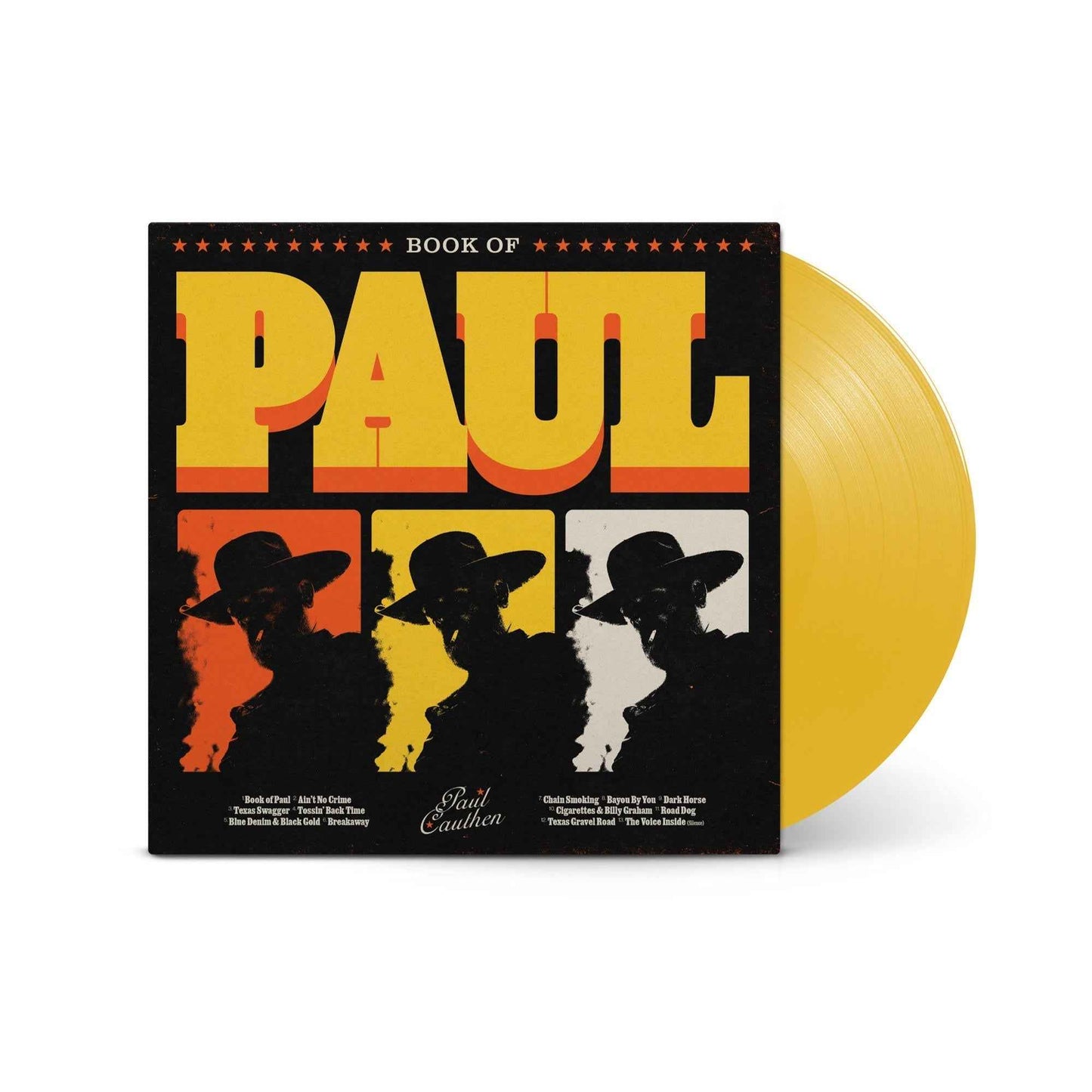 Paul Cauthen - Book Of Paul (Indie Exclusive) [Opaque Canary Yellow] [Vinyl]
