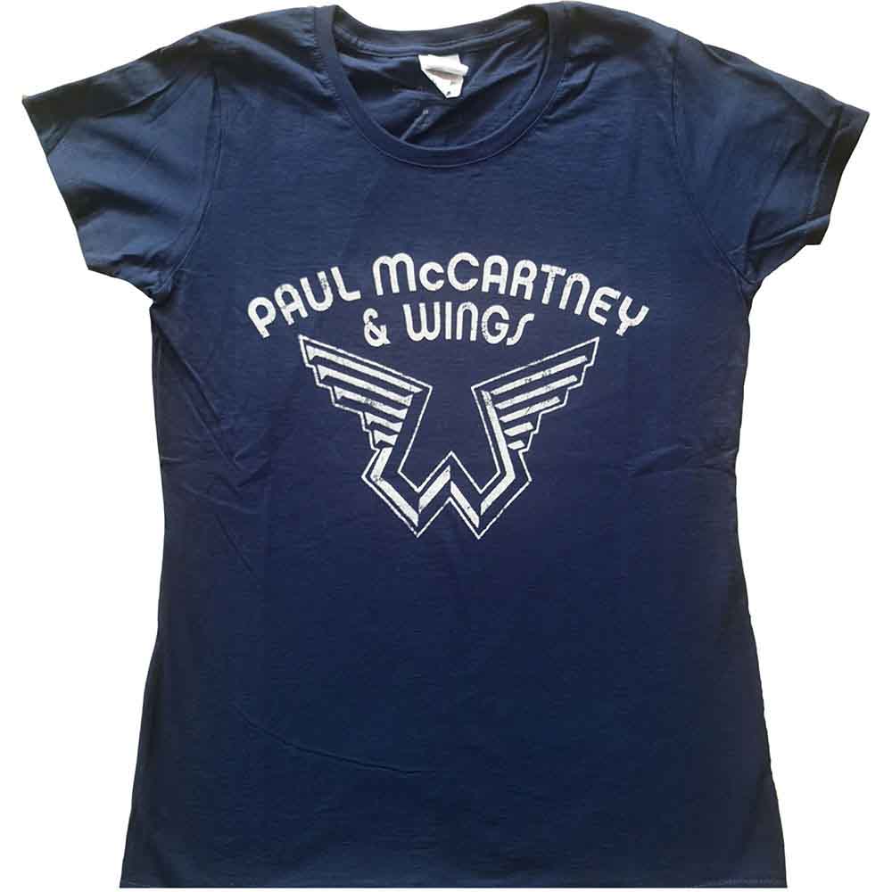 Paul McCartney Wings Logo [] Blue