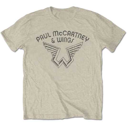 Paul McCartney Wings Logo [T-Shirt] Neutral