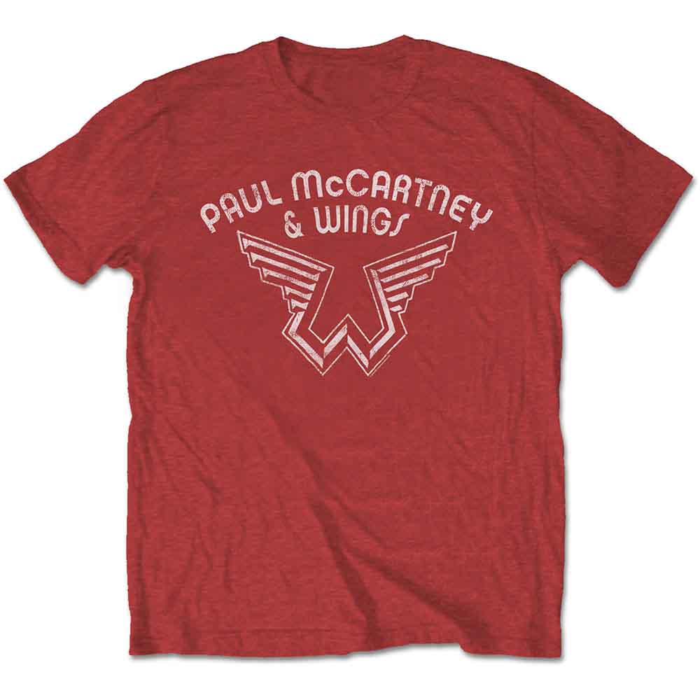 Paul McCartney Wings Logo [] Red
