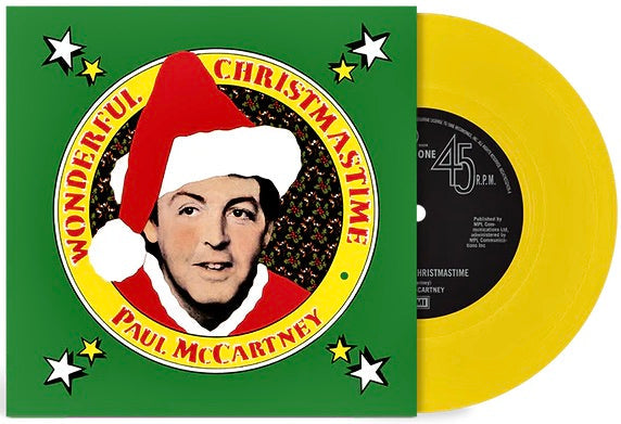 Paul McCartney - Wonderful Christmastime [Canary Yellow 7" Single] [Vinyl]