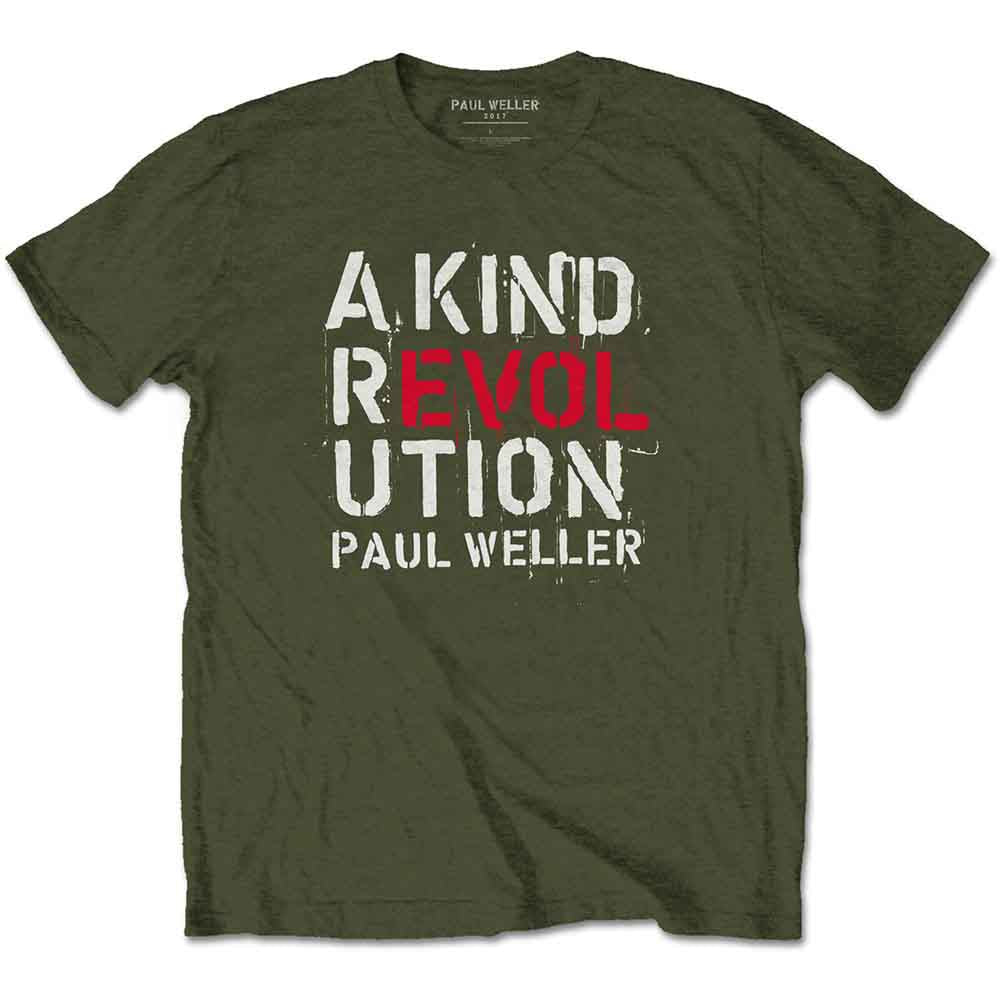 Paul Weller A Kind Revolution [T-Shirt] Green
