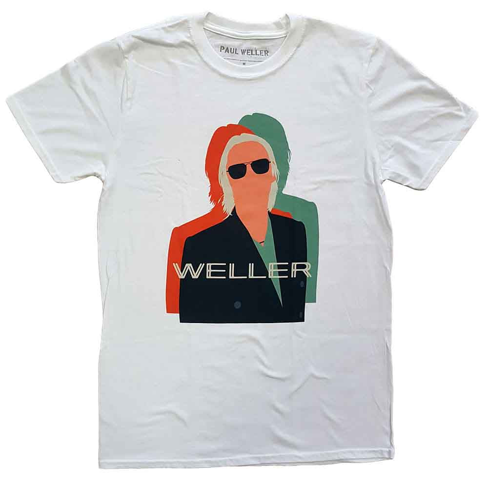 Paul Weller Illustration Offset [T-Shirt] - Rock Band Apparel
