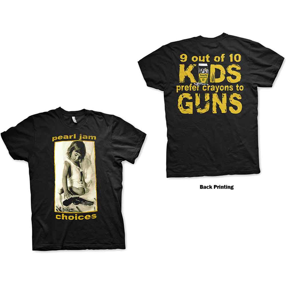 Pearl Jam Choices [T-Shirt] - Rock Band Apparel