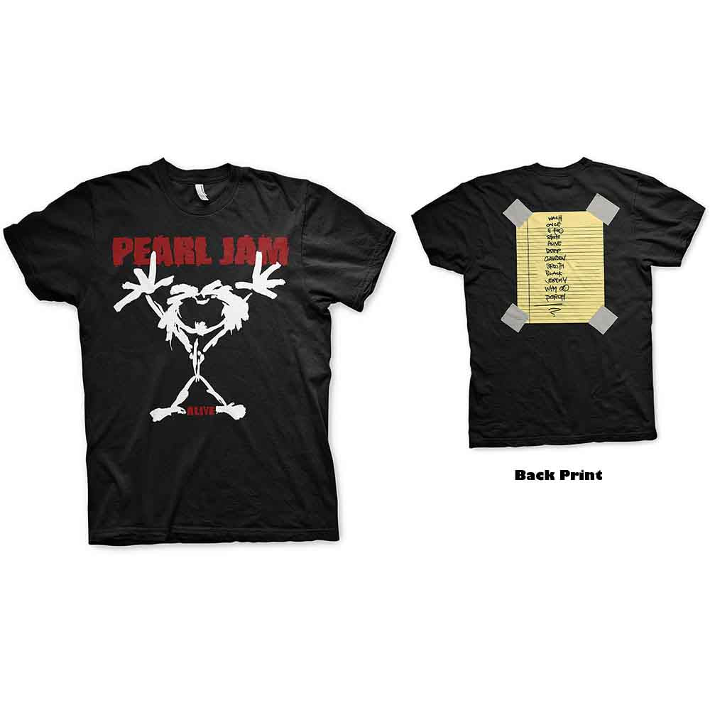Pearl Jam Stickman [T-Shirt] - Rock Band Apparel