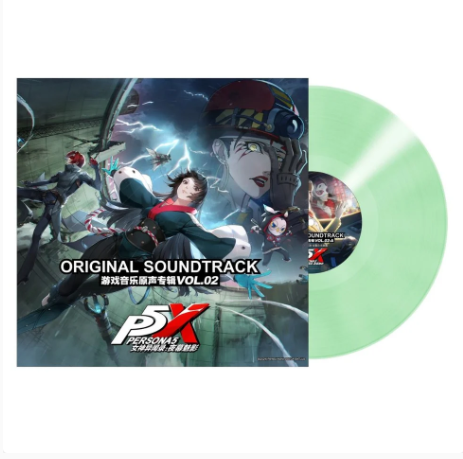 PRE-ORDER ATLUS & BlackWings - Persona 5: The Phantom X Vol. 2 (Original Soundtrack) (LP Mint Green) [Vinyl]