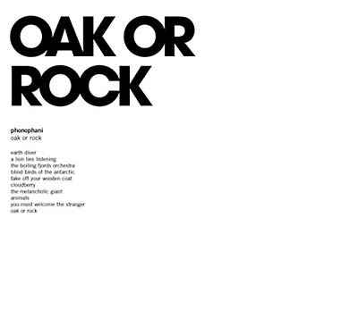 Oak or Rock [CD]