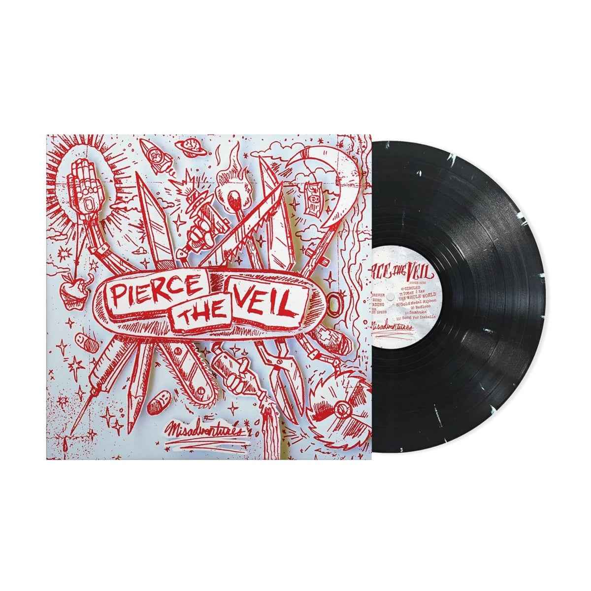 Misadventures [Explicit Content] (Limited Edition, Black & White Splatter Colored Vinyl) [Vinyl]