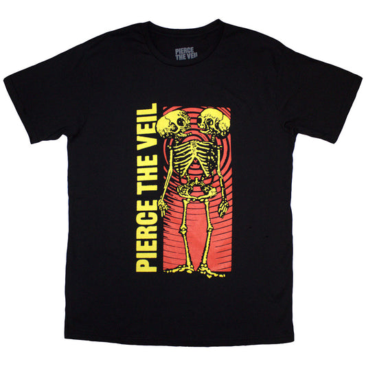 Pierce The Veil Wavy Skeleton [] Black