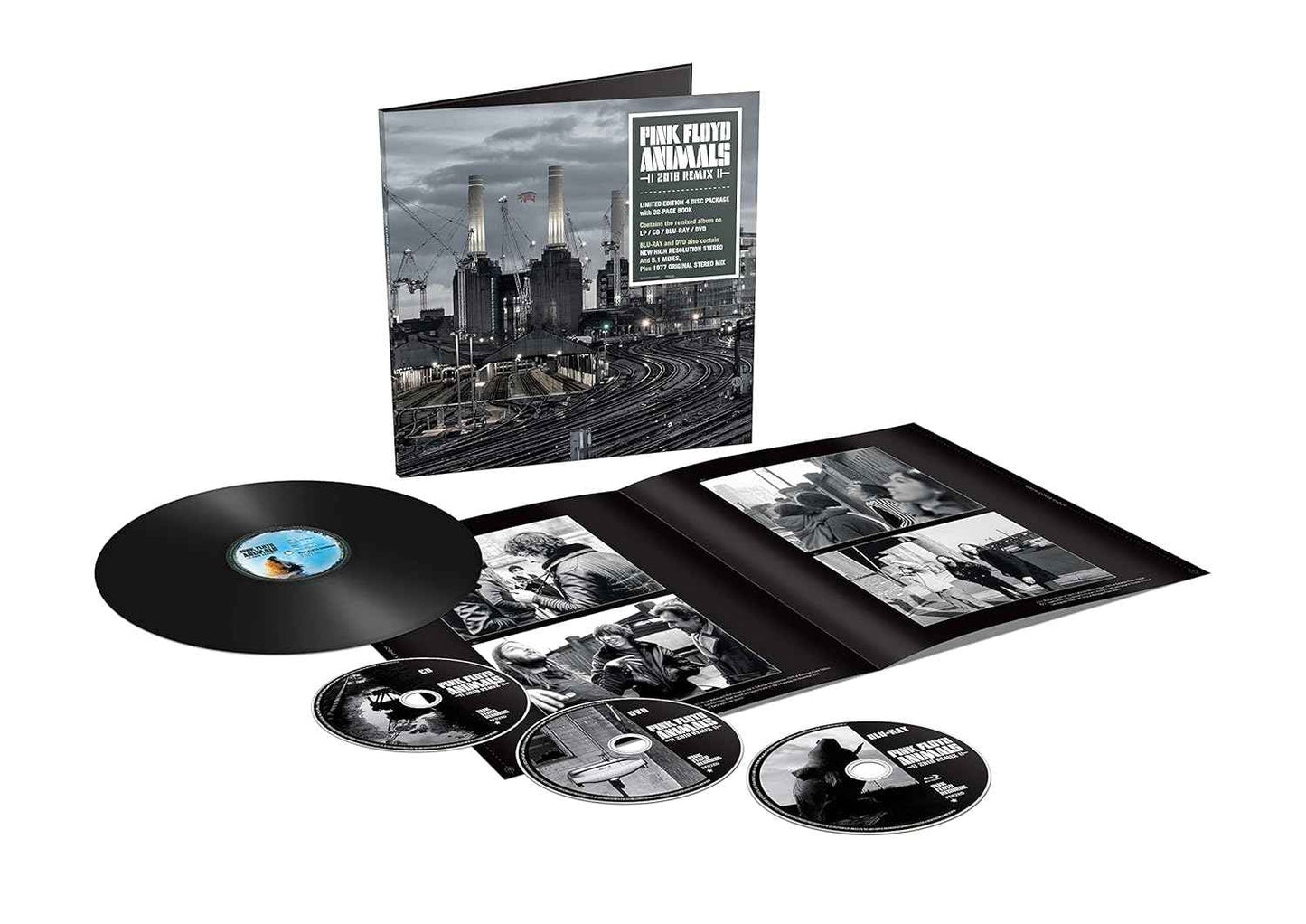Animals: 2018 Remix (Boxed Set, With CD, With Blu-ray, With DVD, 180 Gram Vinyl) [Vinyl]