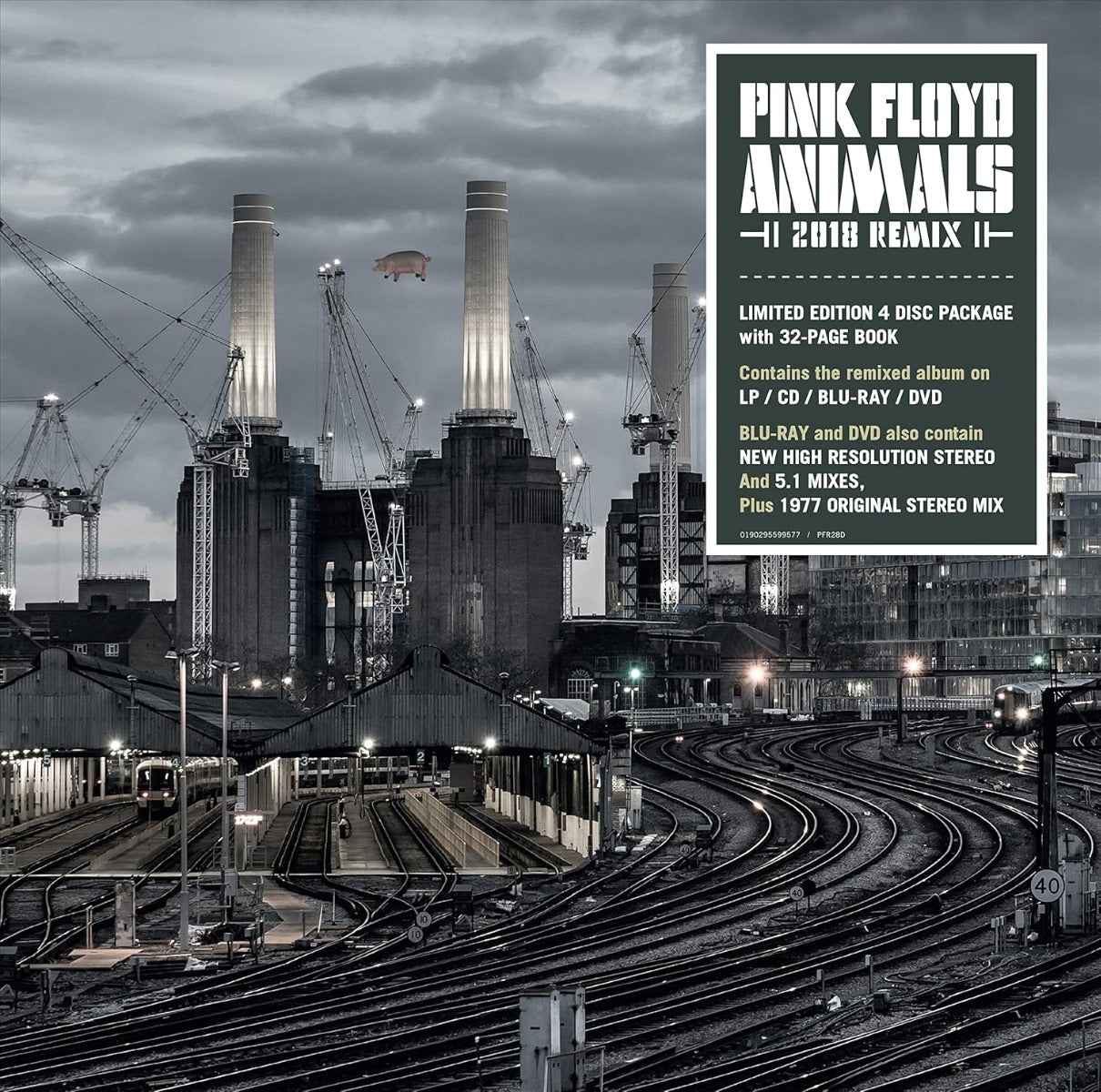 Animals: 2018 Remix (Boxed Set, With CD, With Blu-ray, With DVD, 180 Gram Vinyl) [Vinyl]