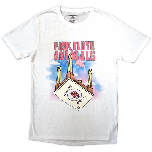 Pink Floyd Animals Bacon Table [T-Shirt] White