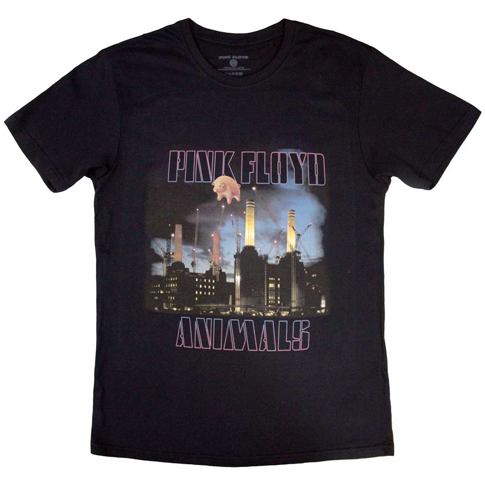 Pink Floyd Animals Contsruction [T-Shirt] Black