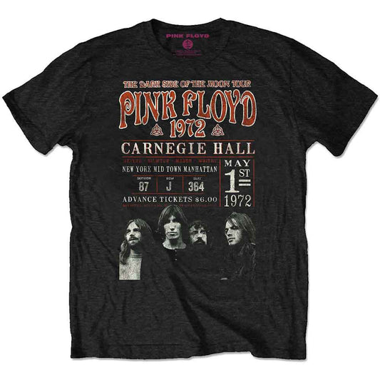 Pink Floyd Carnegie '72 [T-Shirt] - Rock Band Apparel