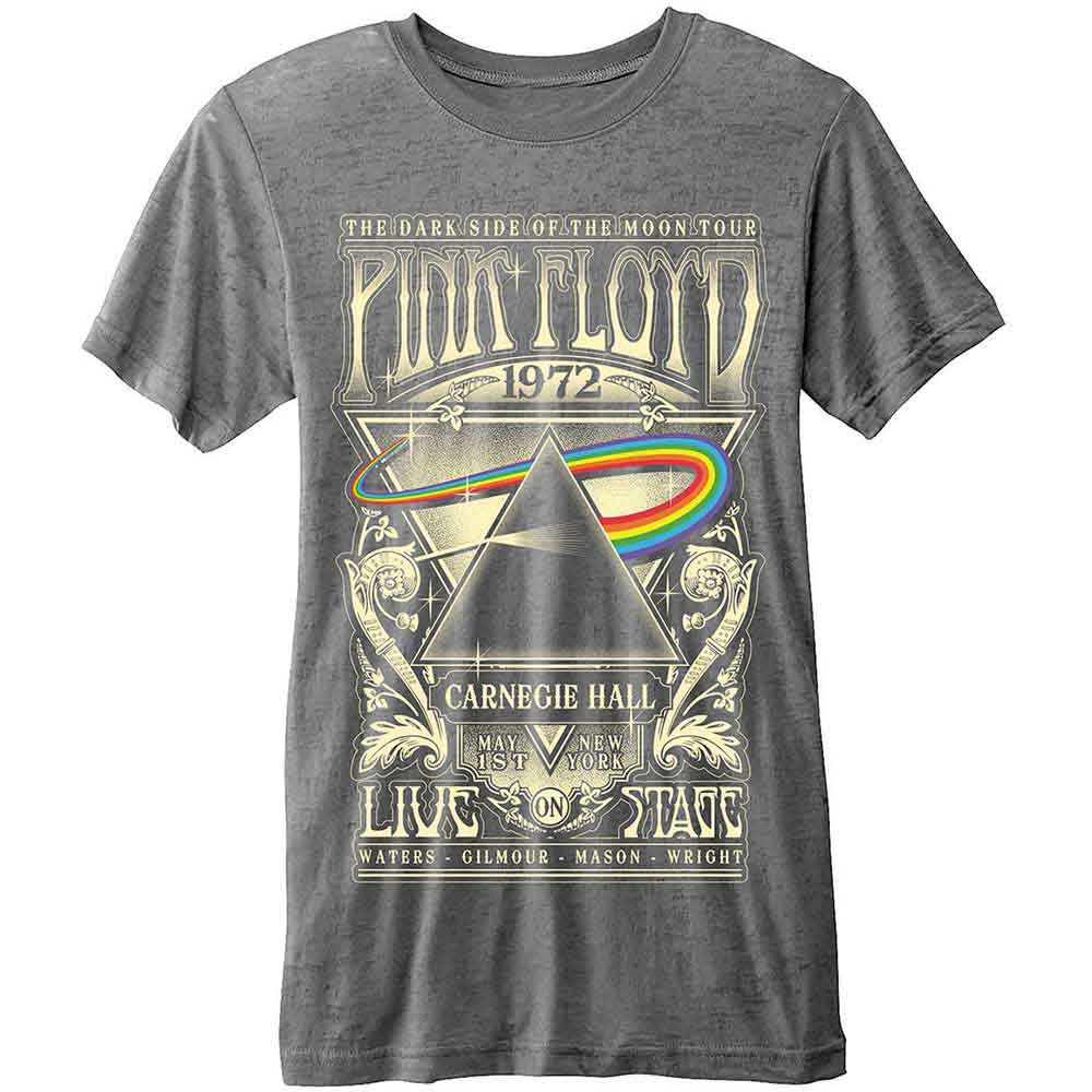 Pink Floyd Carnegie Hall 1972 [T-Shirt] - Rock Band Apparel