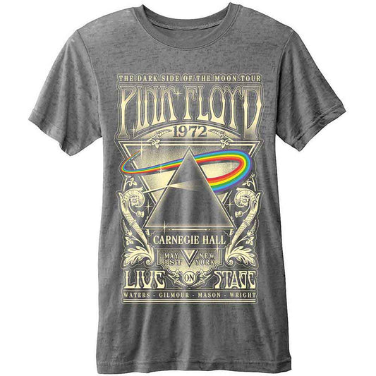 Pink Floyd Carnegie Hall 1972 [T-Shirt] - Rock Band Apparel
