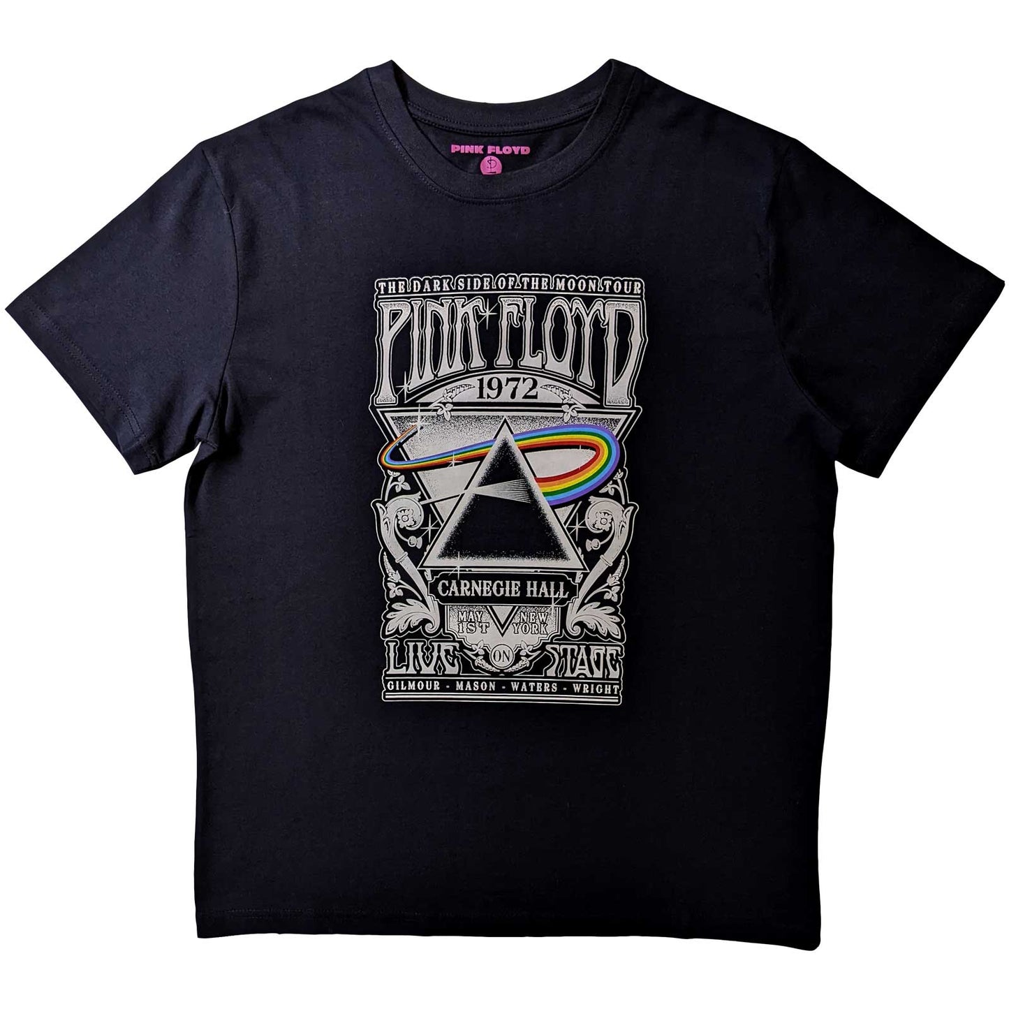 Pink Floyd Carnegie Hall Poster [T-Shirt] - Rock Band Apparel