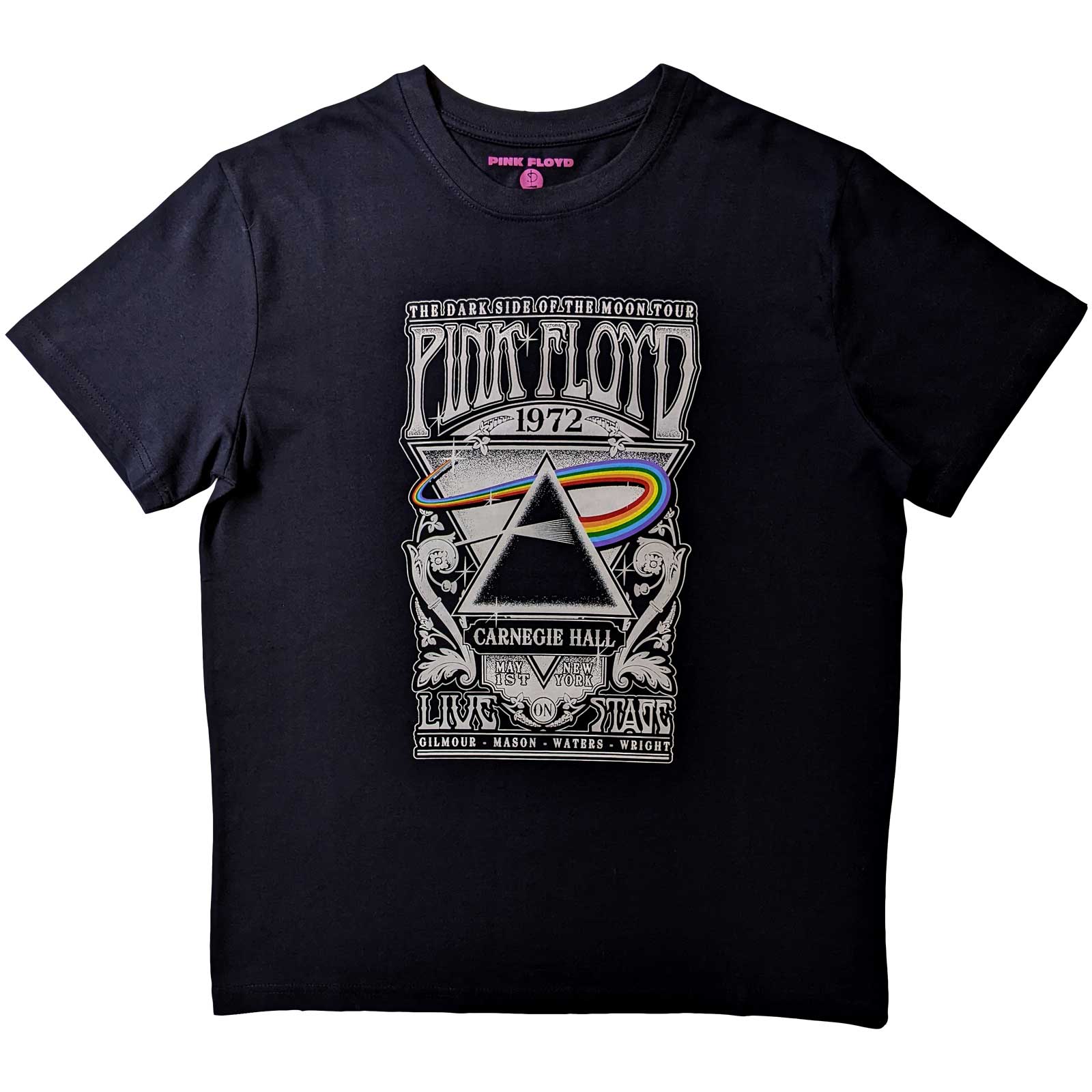 Pink Floyd Carnegie Hall Poster [T-Shirt] - Rock Band Apparel