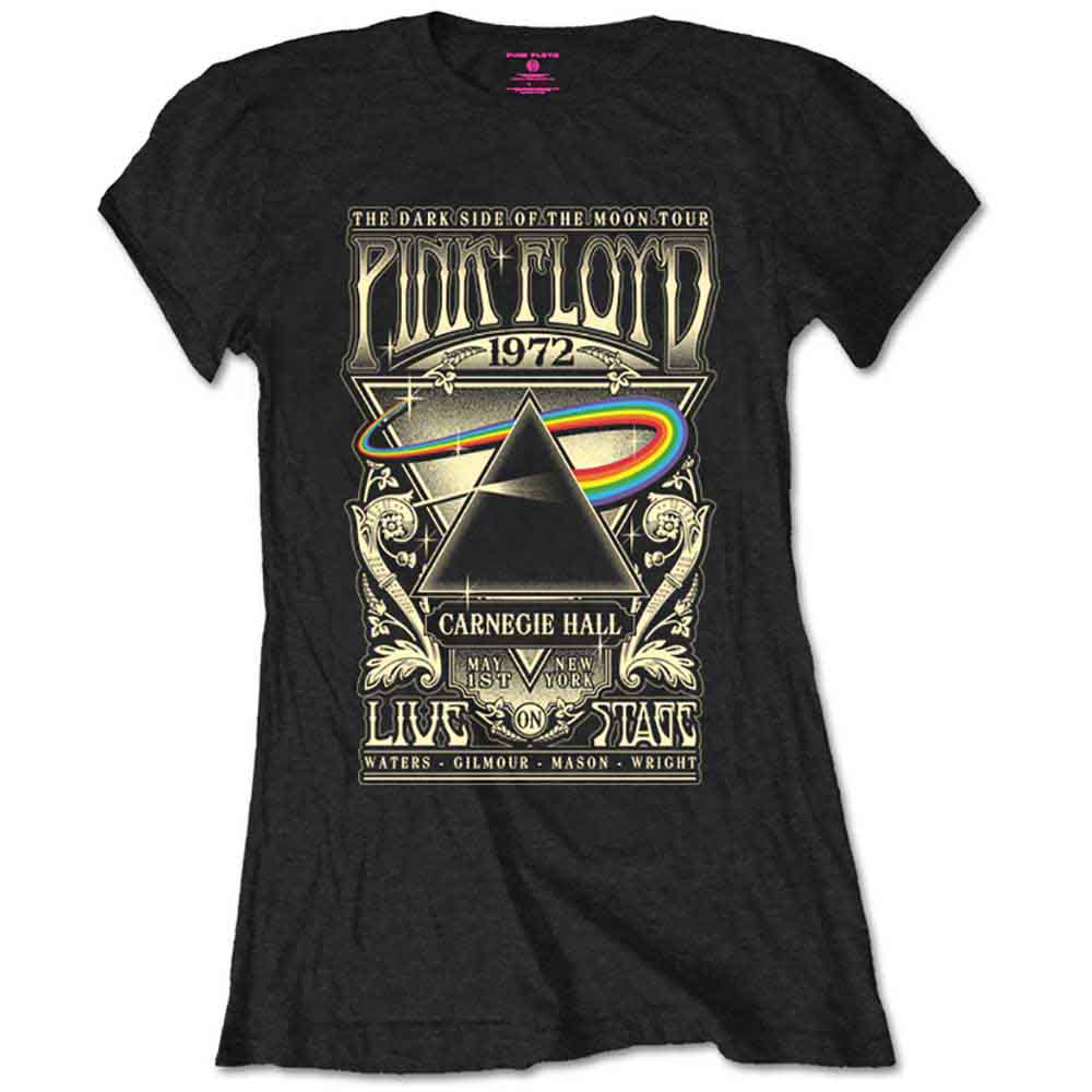 Pink Floyd Carnegie Hall Poster [T-Shirt] - Rock Band Apparel
