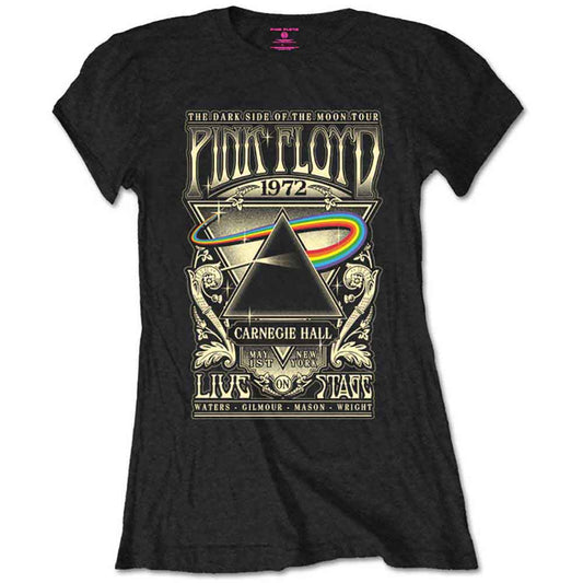 Pink Floyd Carnegie Hall Poster [T-Shirt] - Rock Band Apparel