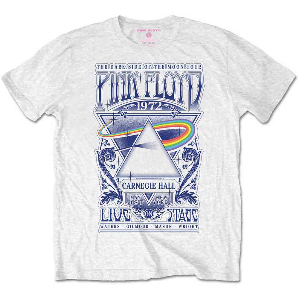 Pink Floyd Carnegie Hall Poster [T-Shirt] - Rock Band Apparel