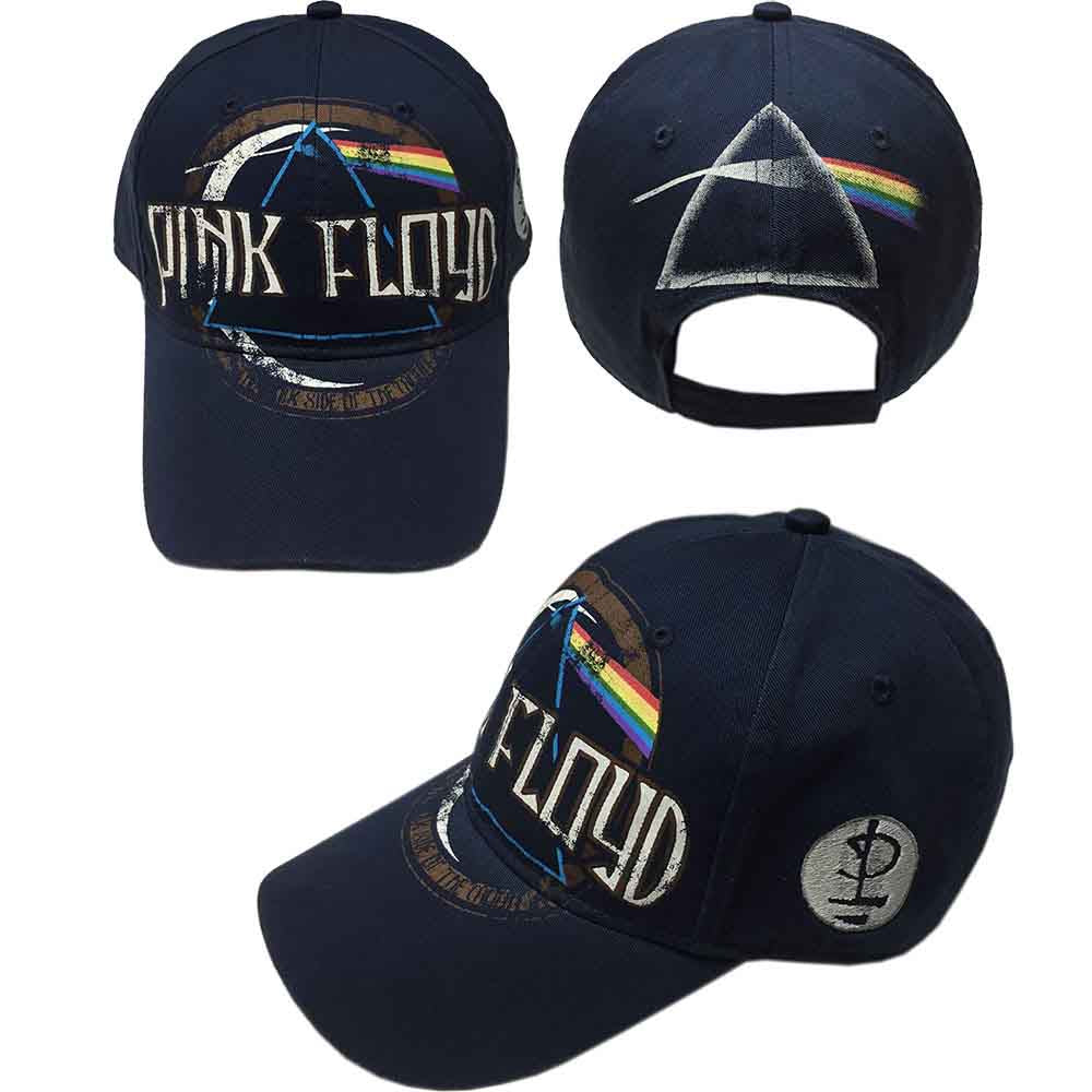 Pink Floyd Dark Side of the Moon Album Distressed [Hat] - Rock Band Apparel