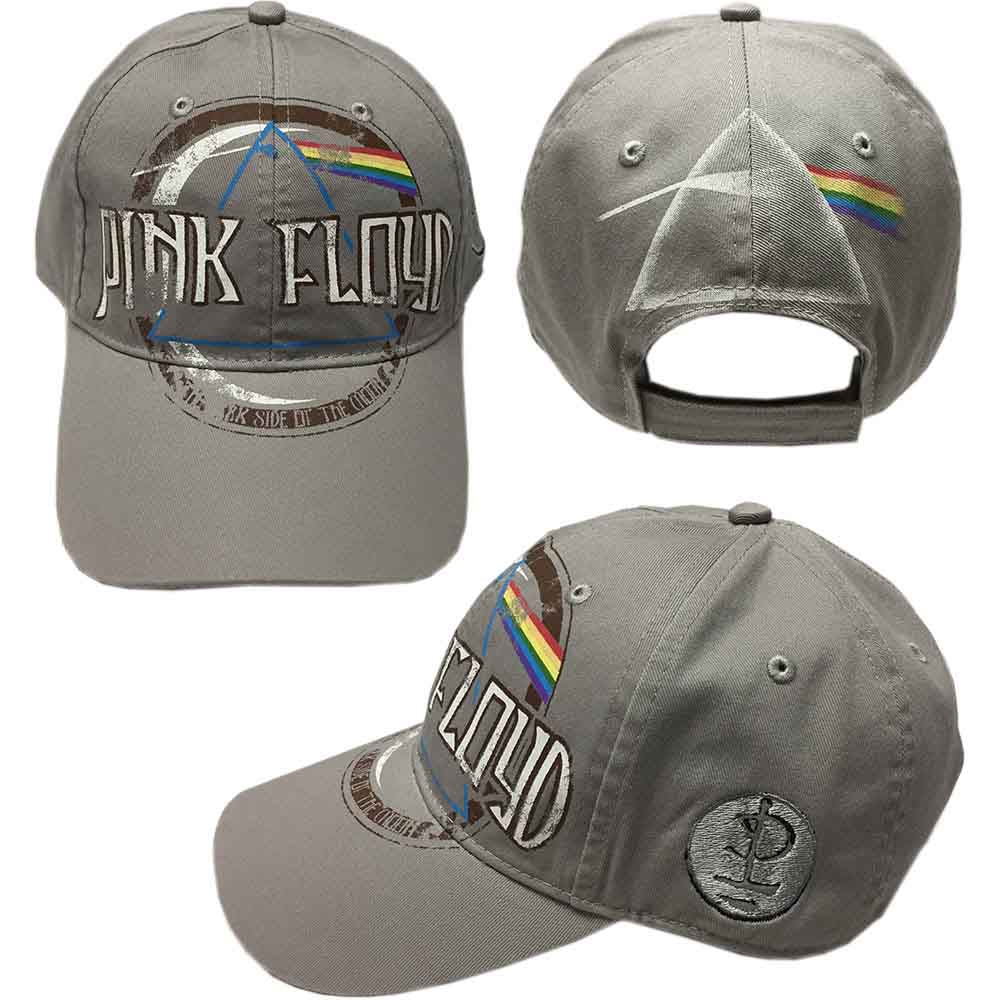 Pink Floyd Dark Side of the Moon Album Distressed [Hat] - Rock Band Apparel