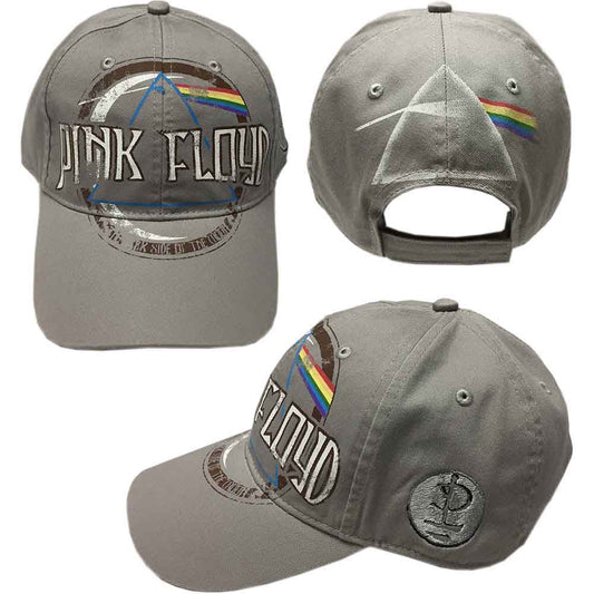 Pink Floyd Dark Side of the Moon Album Distressed [Hat] - Rock Band Apparel