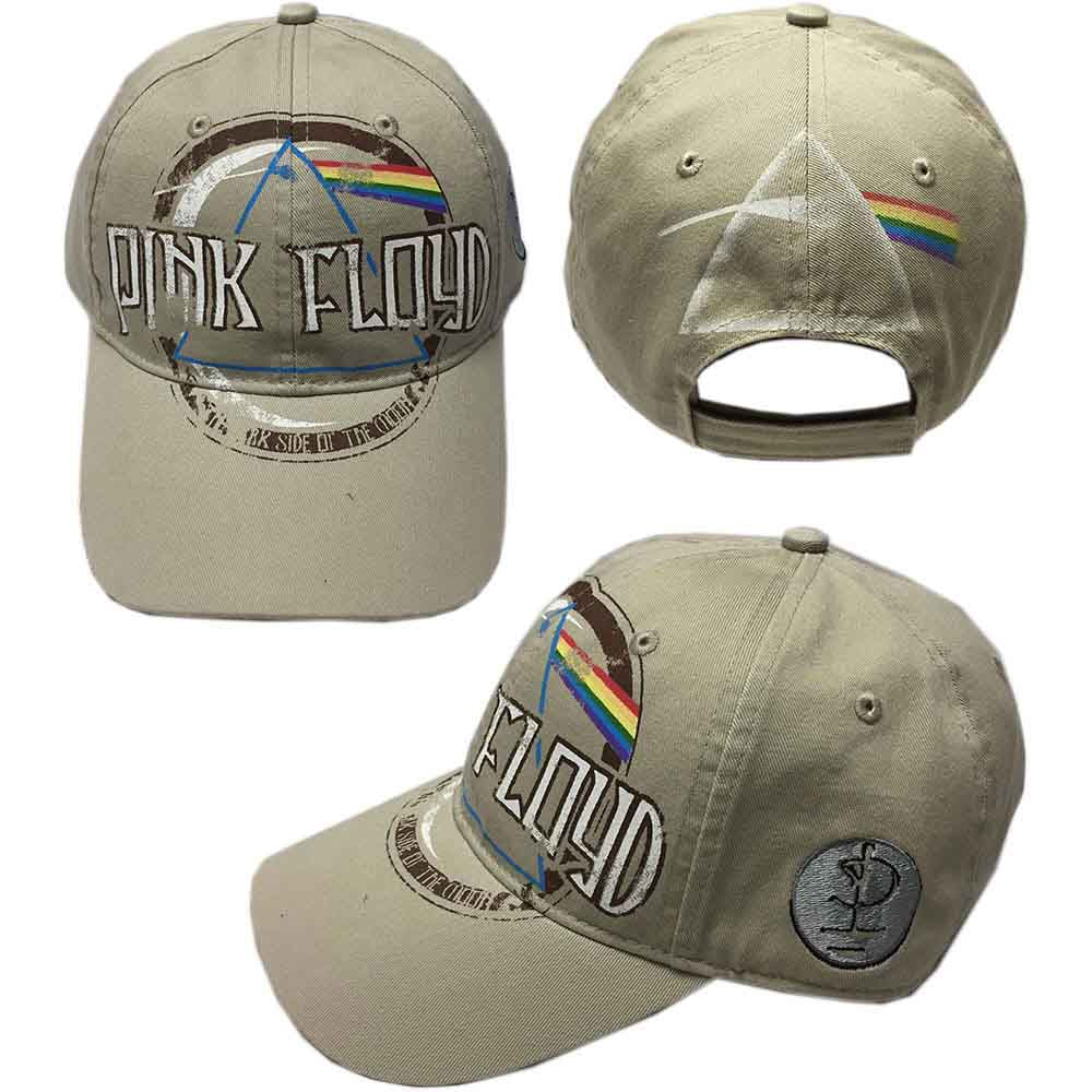 Pink Floyd Dark Side of the Moon Album Distressed [Hat] - Rock Band Apparel