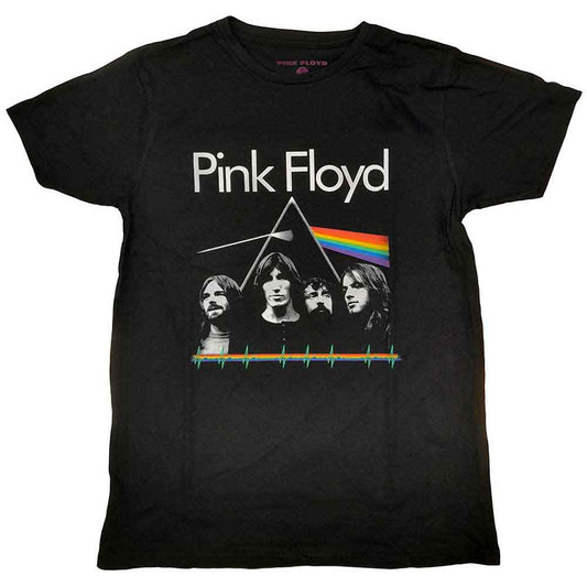Pink Floyd Dark Side of the Moon Band & Pulse [T-Shirt] - Rock Band Apparel