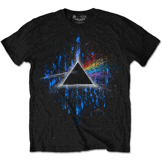 Pink Floyd Dark Side of the Moon Blue Splatter [] Black