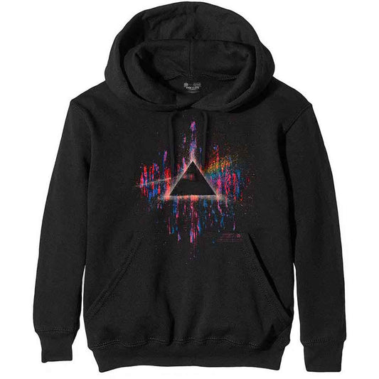Pink Floyd Dark Side of the Moon Pink Splatter [Sweatshirt] - Rock Band Apparel