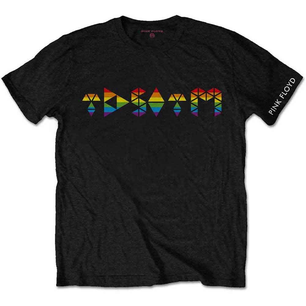 Pink Floyd Dark Side Prism Initials [T-Shirt] - Rock Band Apparel