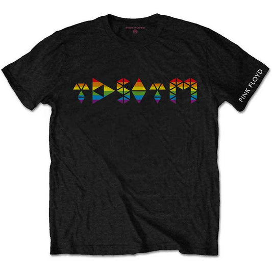 Pink Floyd Dark Side Prism Initials [T-Shirt] - Rock Band Apparel