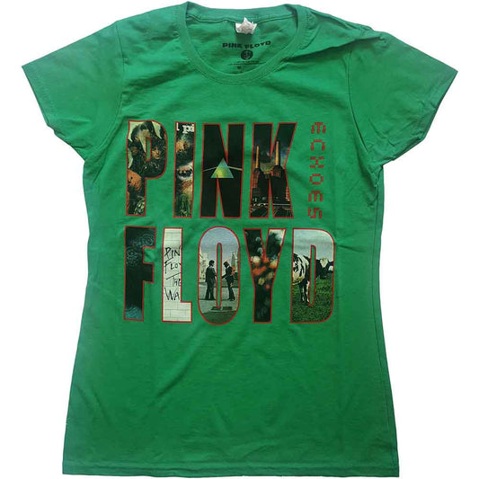 Pink Floyd Echoes Album Montage [T-Shirt] Green