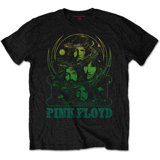 Pink Floyd Green Swirl [T-Shirt] - Rock Band Apparel