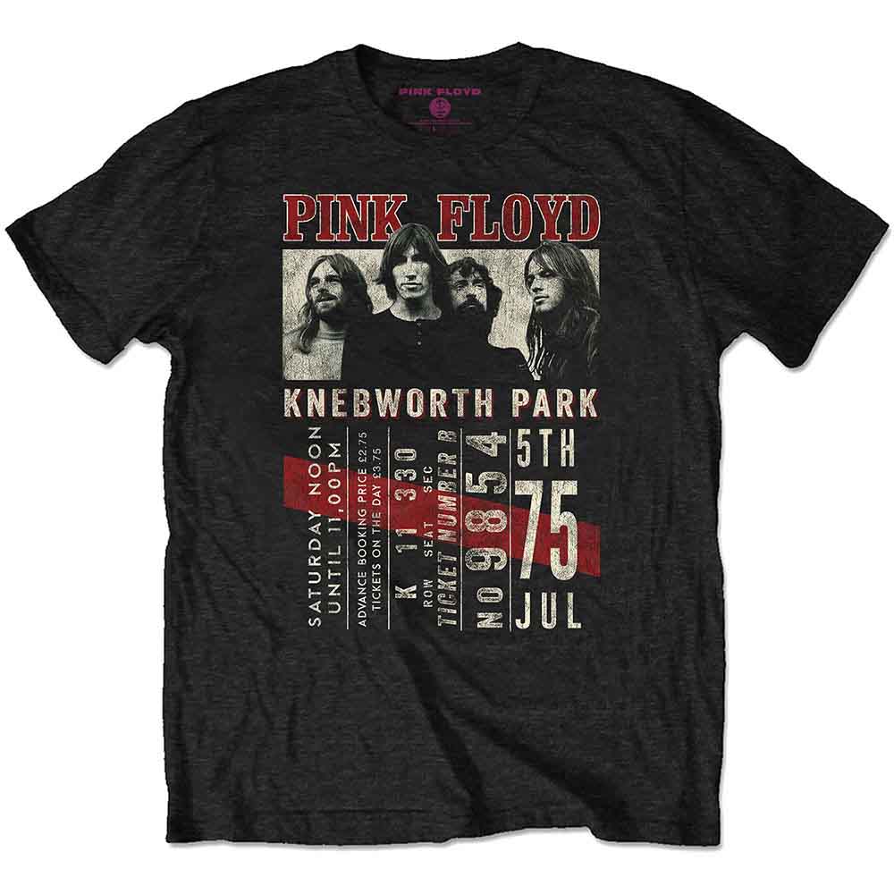 Pink Floyd Knebworth '75 [T-Shirt] - Rock Band Apparel