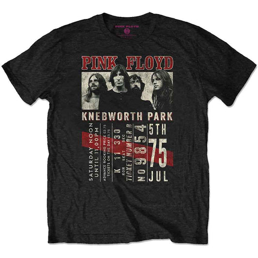 Pink Floyd Knebworth '75 [T-Shirt] - Rock Band Apparel