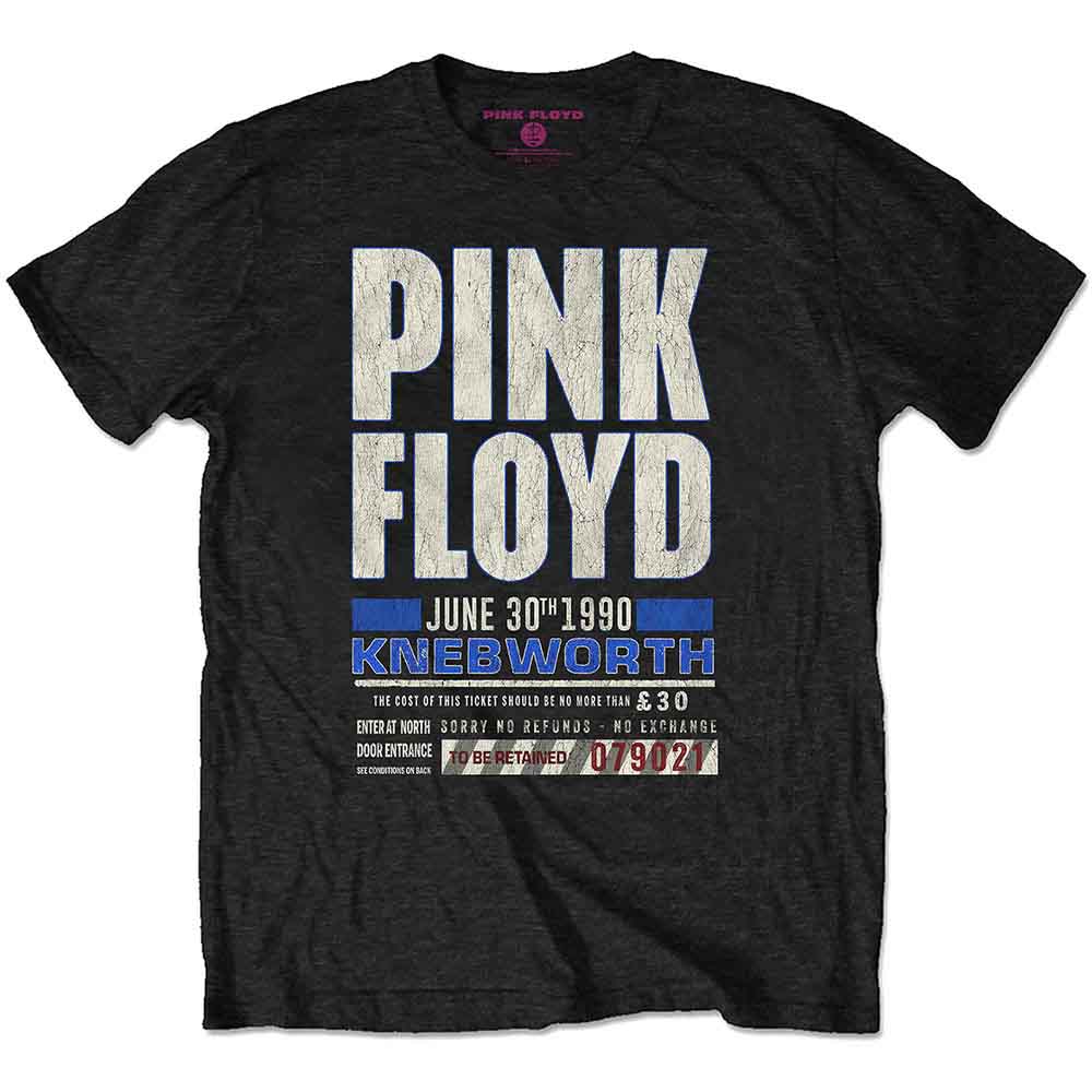 Pink Floyd Knebworth '90 Red [T-Shirt] Black