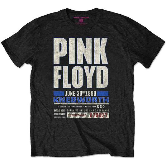 Pink Floyd Knebworth '90 Red [T-Shirt] Black