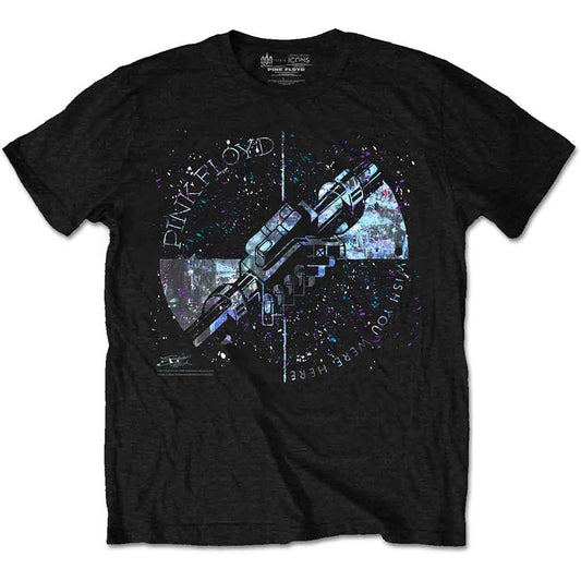 Pink Floyd Machine Greeting Blue [T-Shirt] Black