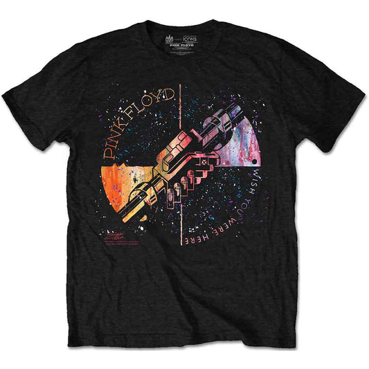 Pink Floyd Machine Greeting Orange [T-Shirt] Black