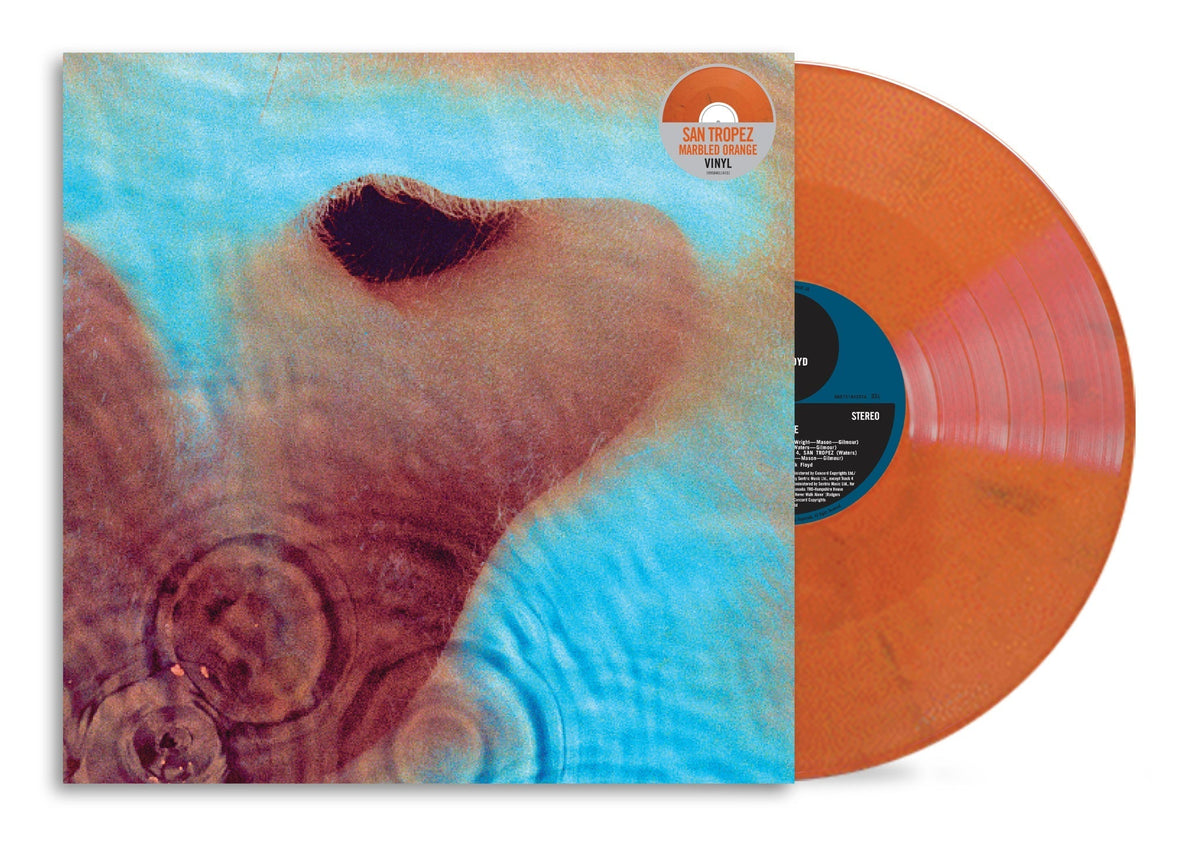 PRE-ORDER: Pink Floyd - Meddle (Indie Exclusive) [Orange Marble Vinyl] [Vinyl]
