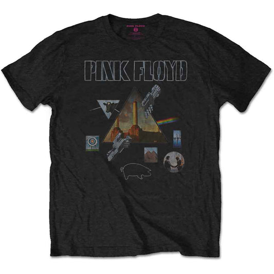 Pink Floyd Montage [T-Shirt] - Rock Band Apparel