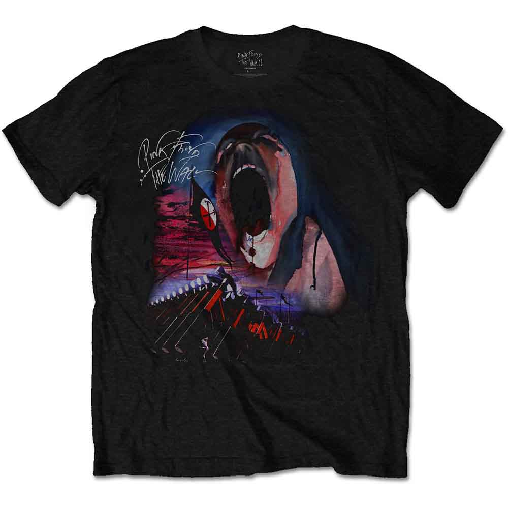Pink Floyd The Wall Scream & Hammers [T-Shirt] - Rock Band Apparel