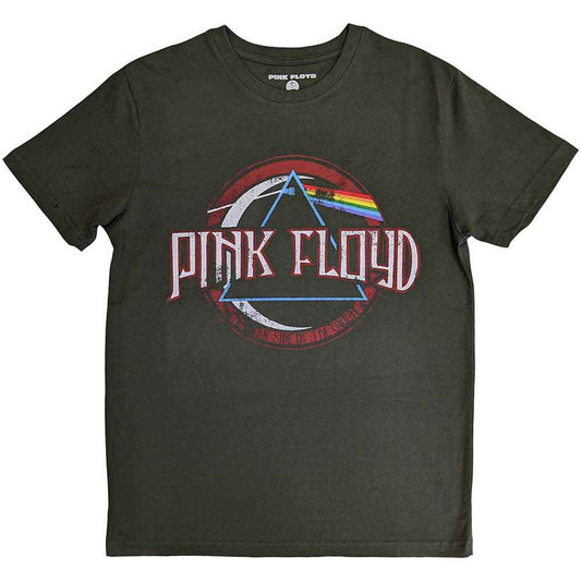 Pink Floyd Vintage Dark Side of the Moon Seal [T-Shirt] - Rock Band Apparel