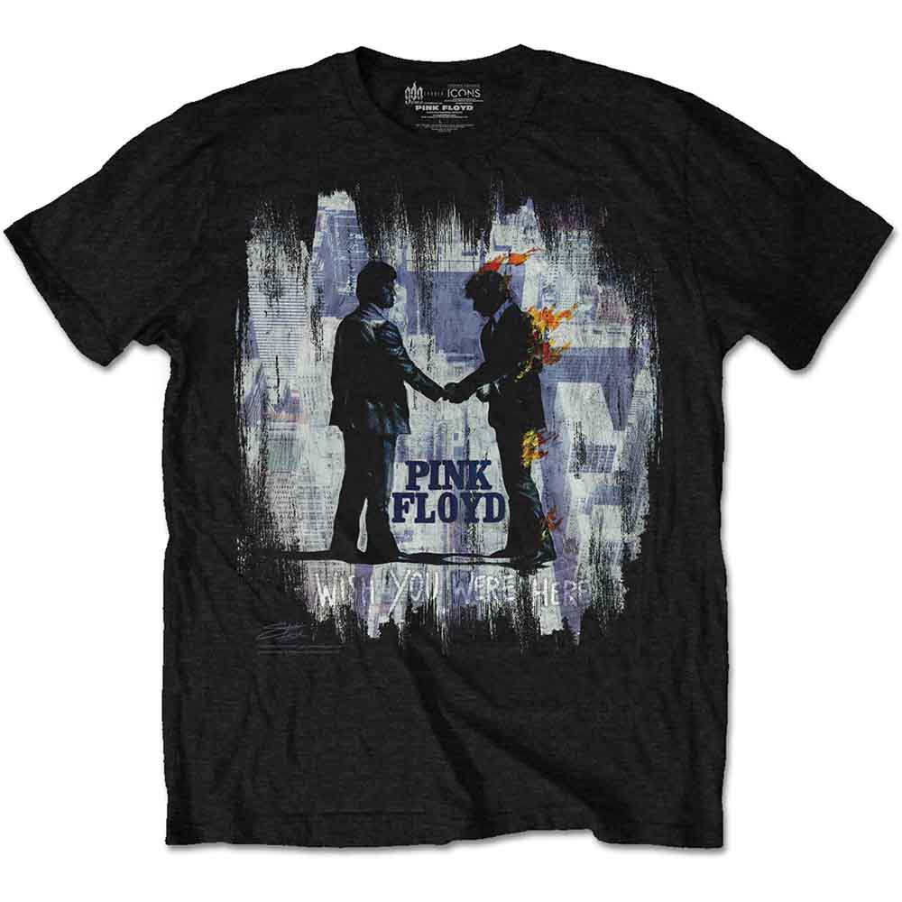Pink Floyd Wish You Were Here Painting [T-Shirt] - Rock Band Apparel