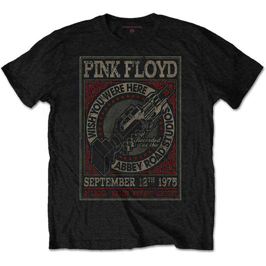 Pink Floyd WYWH Abbey Road Studios [T-Shirt] Black