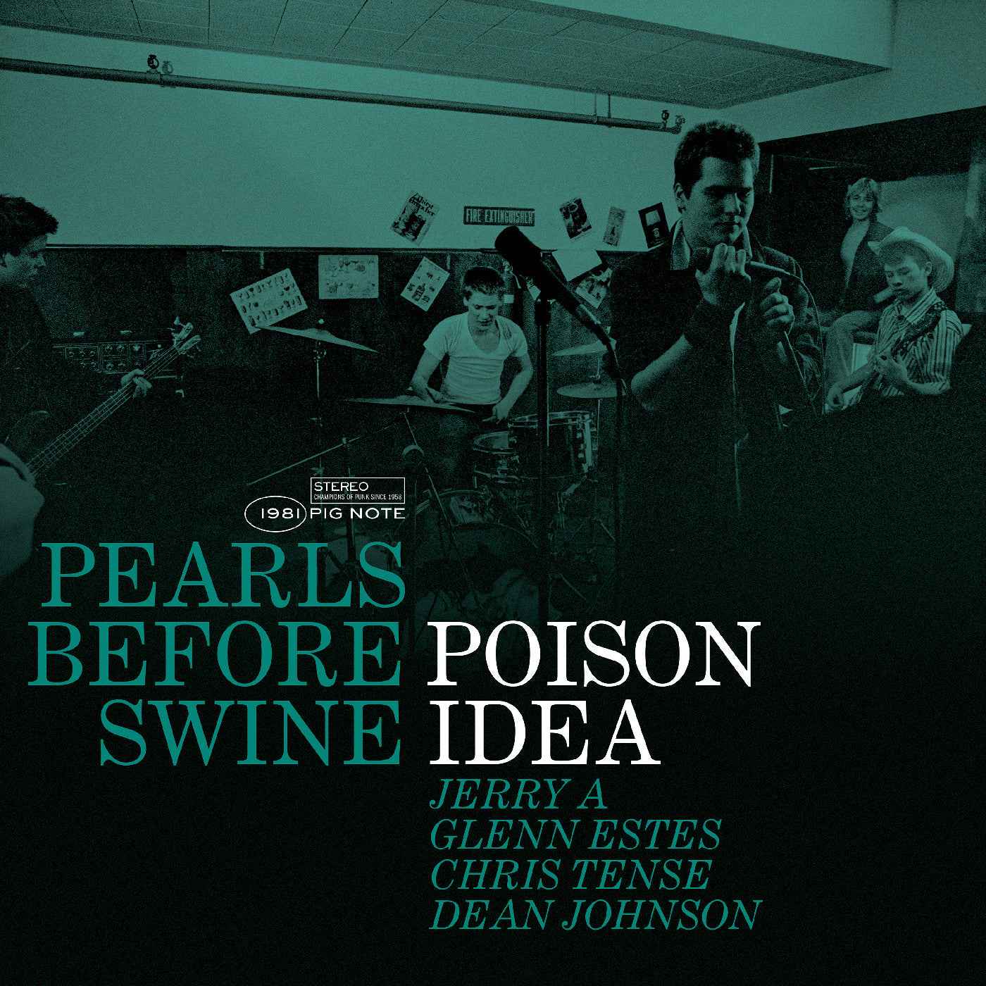 Poison Idea - Pearls Before Swine: The Early Years Volume 2 (Green Vinyl) [Vinyl]